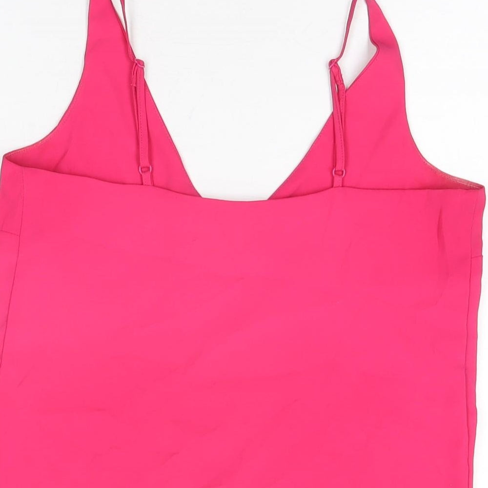 Womens UK Size 6 Dorothy Perkins Pink Camisole T-Shirt