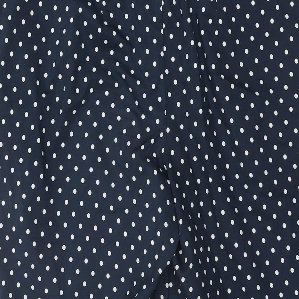 Womens UK Size 10 Miss Selfridge Regular Fit Blue Trousers