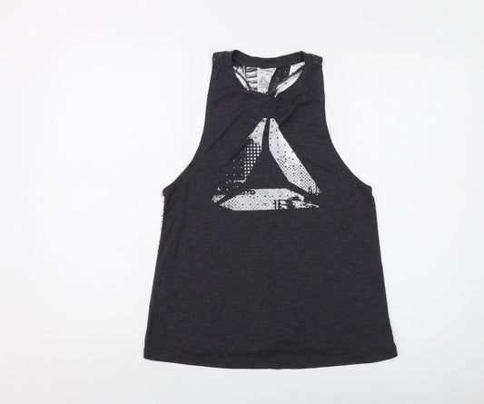 Womens UK Size L Reebok Green Tank