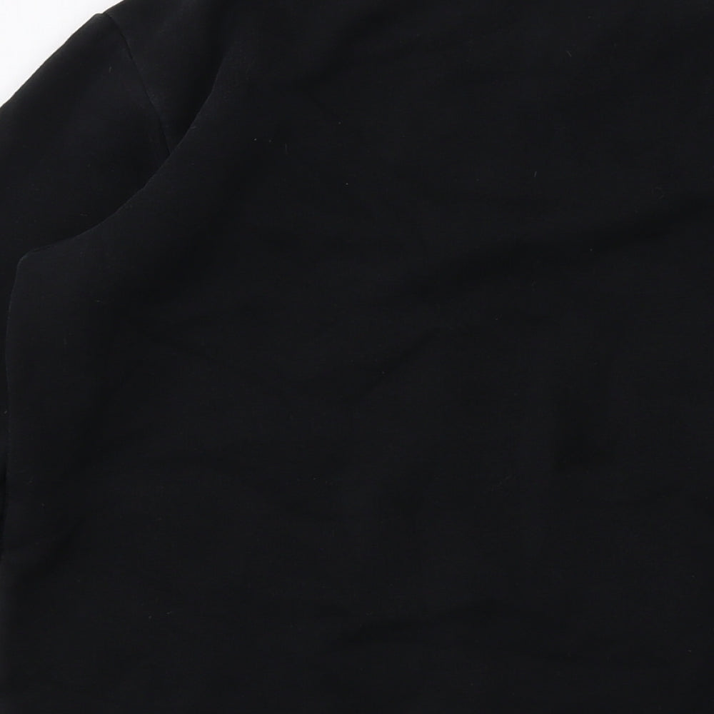 Womens UK Size XS MP Black Pullover Sweatshirt