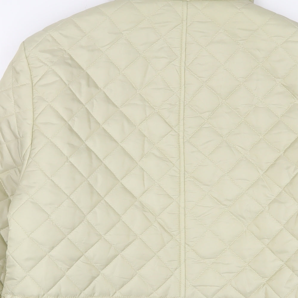 Precis Womens Ivory Jacket Size 14 Zip