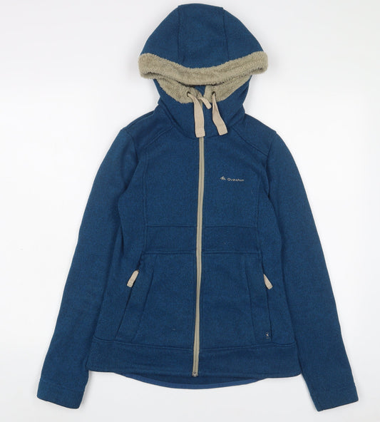 Womens UK Size S DECATHLON Blue Jacket