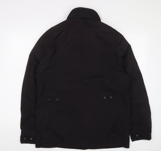 Autograph Mens Black Jacket Size M Zip