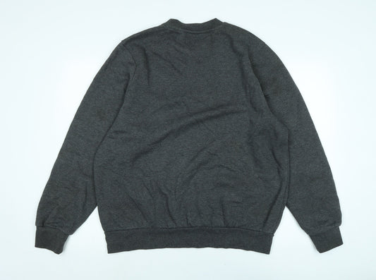 Mens UK Size L Slazenger Grey Pullover Sweatshirt