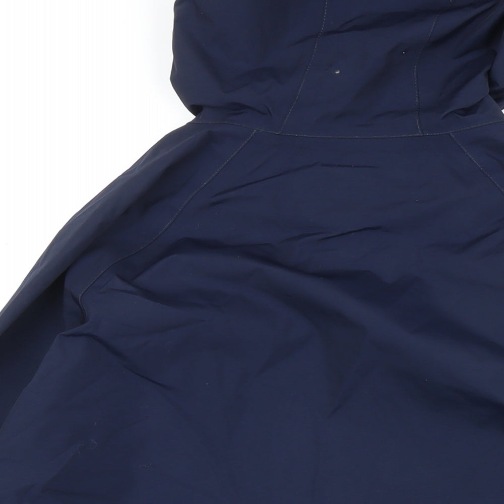 Womens UK Size M Tribord Blue Rain Coat