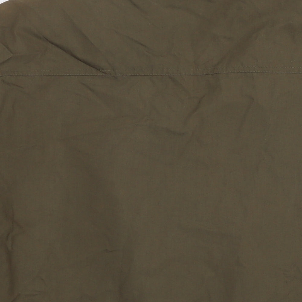 Mens UK Size L Klassik Green Bomber Jacket