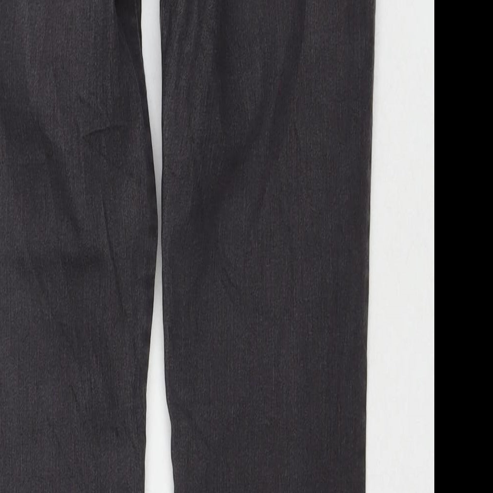 Ice Blue Womens Grey Cotton Skinny Jeans Size 27 in L26 in Regular Zip