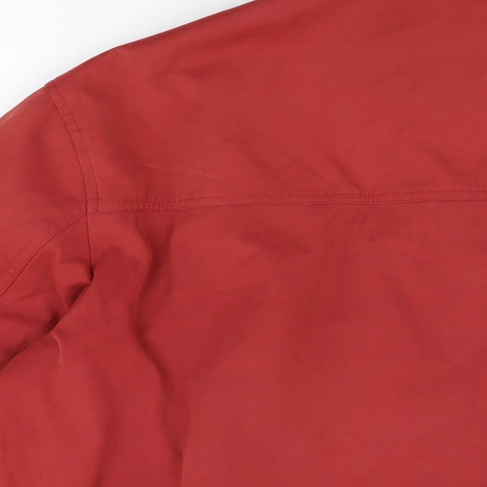 Mens UK Size L LAPIDUS Red Overcoat