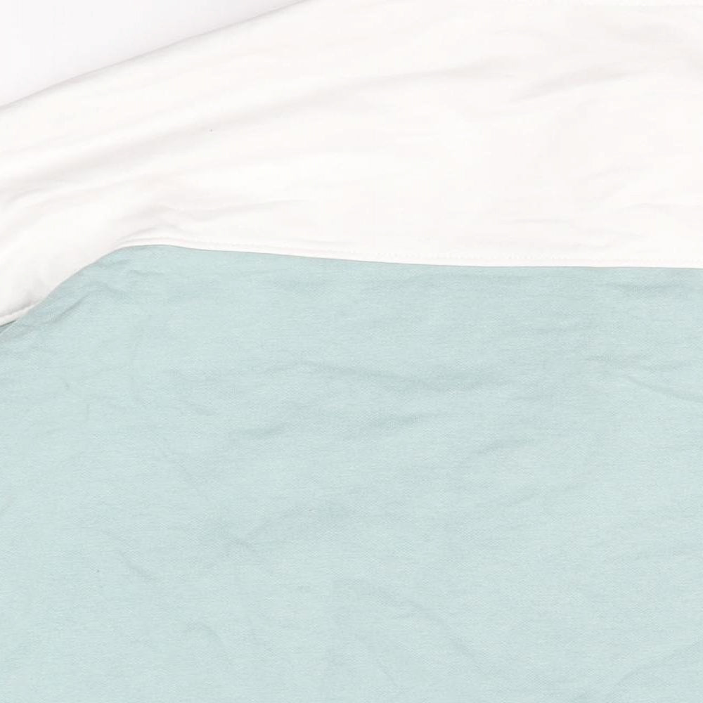 Womens UK Size S Weekday White Basic T-Shirt