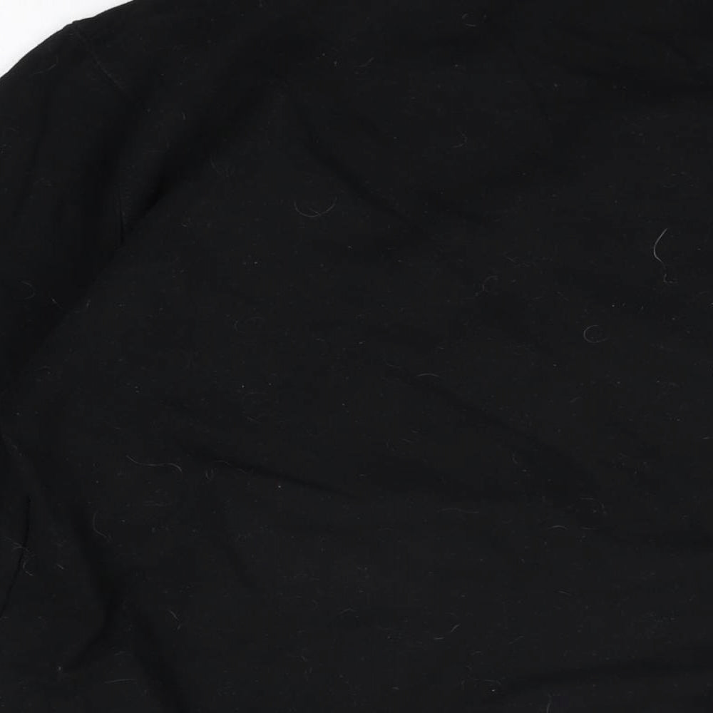 Northern Power Garms Womens Black Cotton Pullover Sweatshirt Size L Pullover - It'll Be Reyt