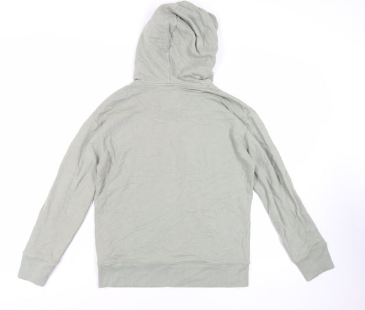 Mens UK Size XS Hollister Green Pullover Hoodie