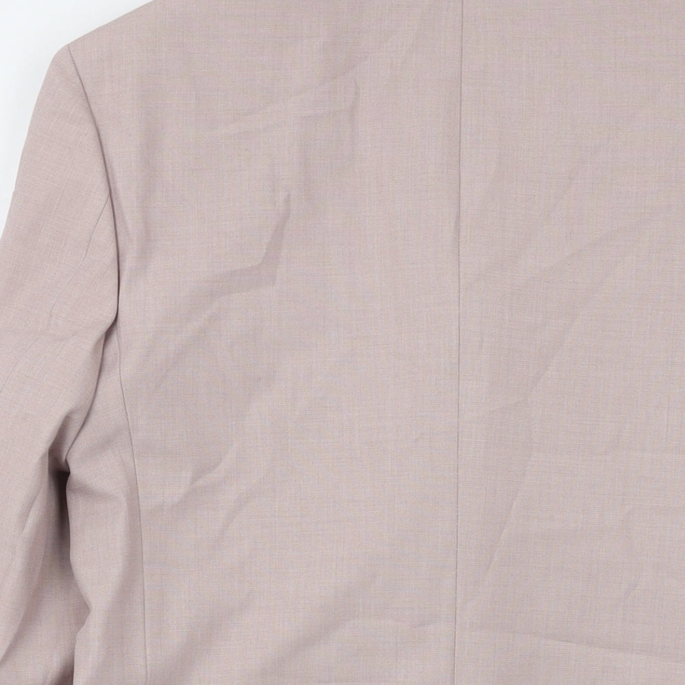 Mens UK Size 36 Marks and Spencer Regular Pink Suit Jacket