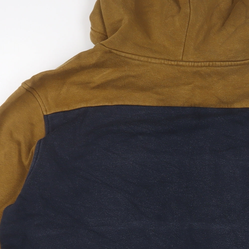 Mens UK Size M NEXT Blue Pullover Hoodie