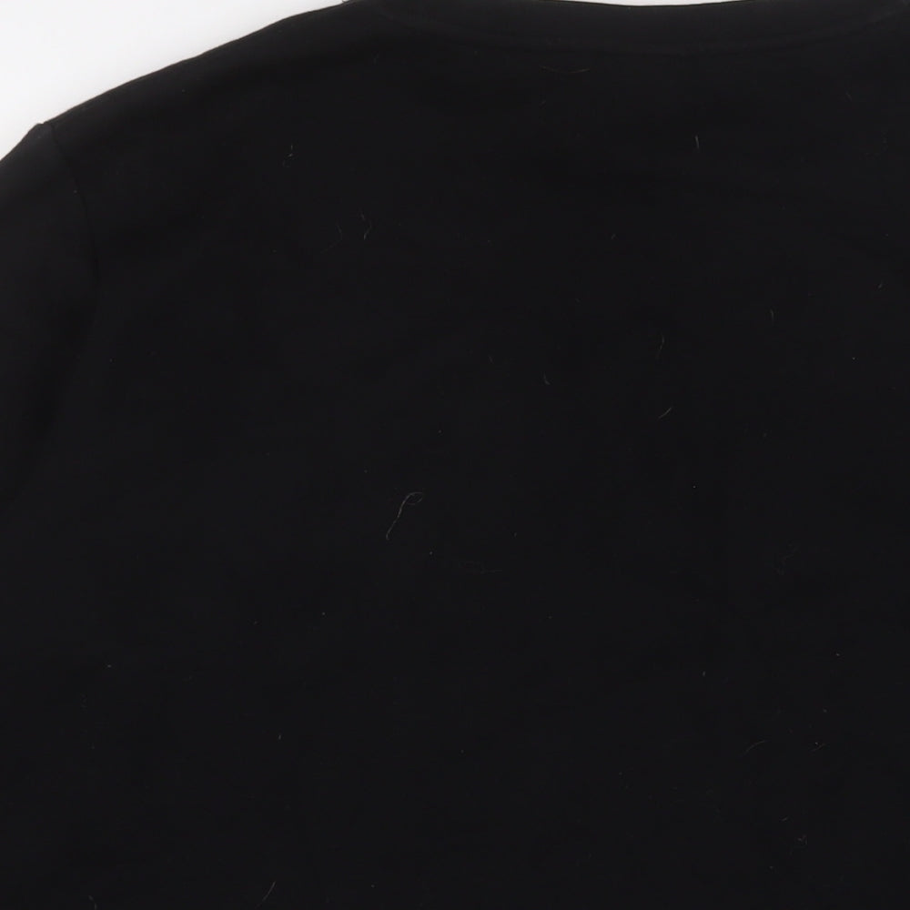 Mens UK Size M H&M Black Pullover Sweatshirt
