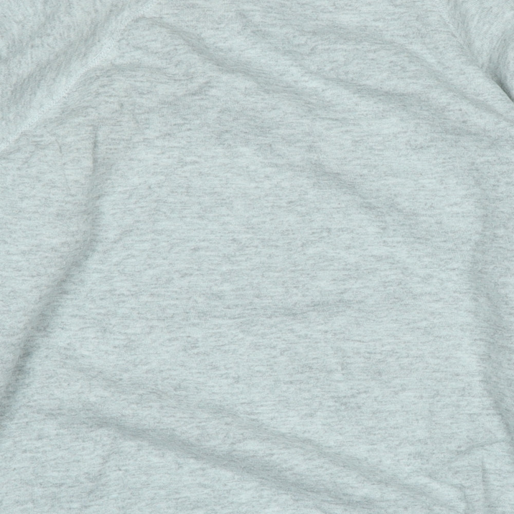 Ultra sweats Mens Grey Polyester Pullover Sweatshirt Size L - Jingle Bells