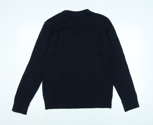 Womens UK Size M Marks and Spencer Blue Pullover Sweatshirt