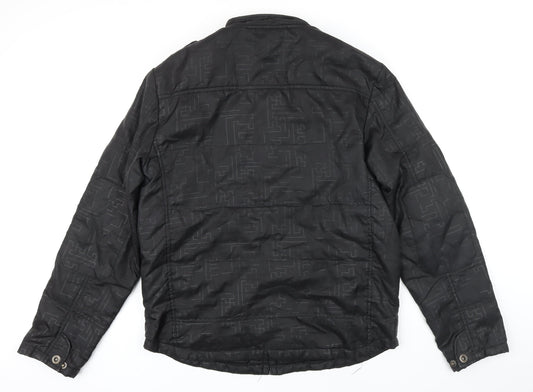 Mens UK Size L Kurt Miller Black Jacket