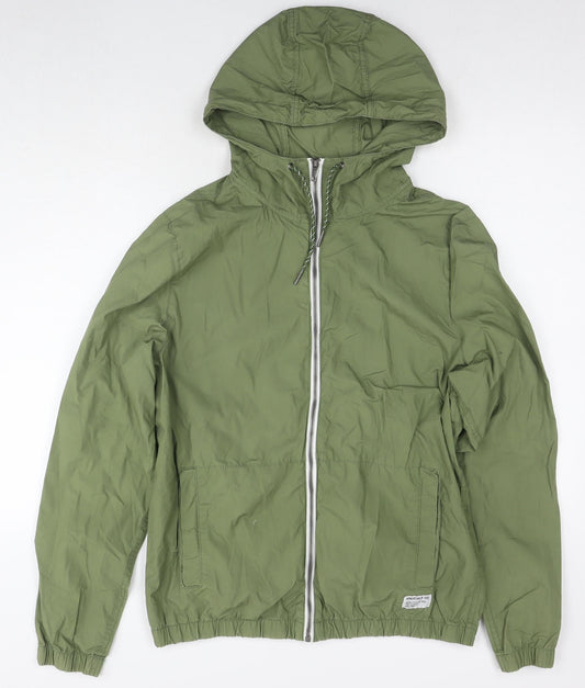 Womens UK Size M Bershka Green Jacket