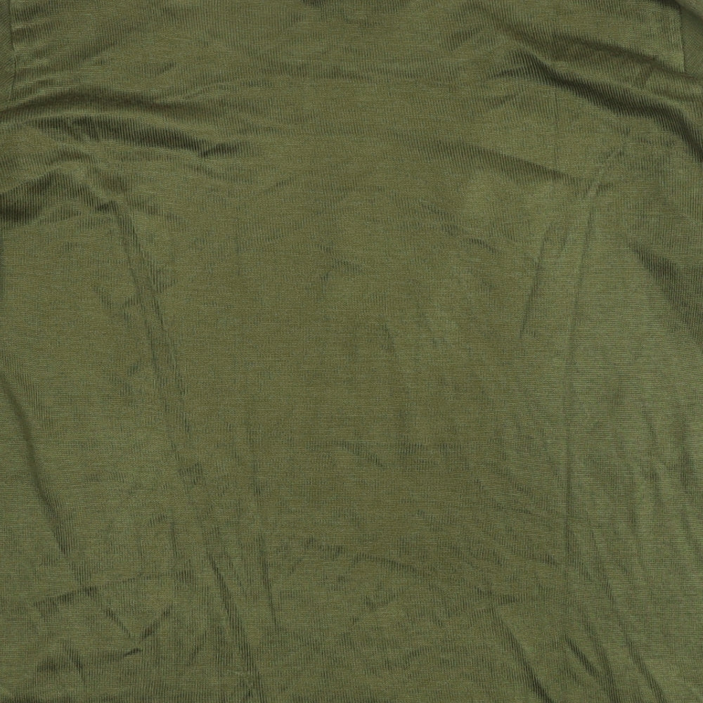 Womens UK Size 8 NEXT Green Basic Blouse