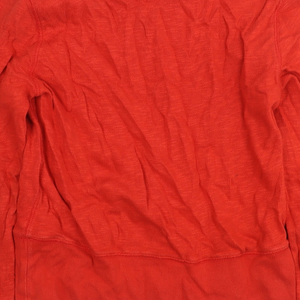 Gap Womens Red Cotton Pullover Sweatshirt Size M Pullover