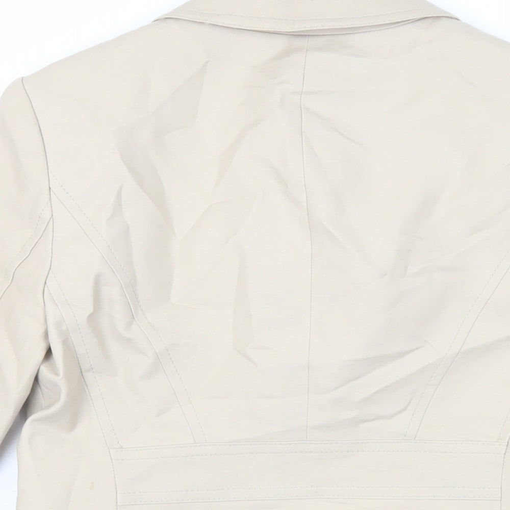 The Limited Womens Beige Jacket Blazer Size XS Button