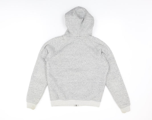 Womens UK Size 6 Jack Wills Grey Full Zip Hoodie