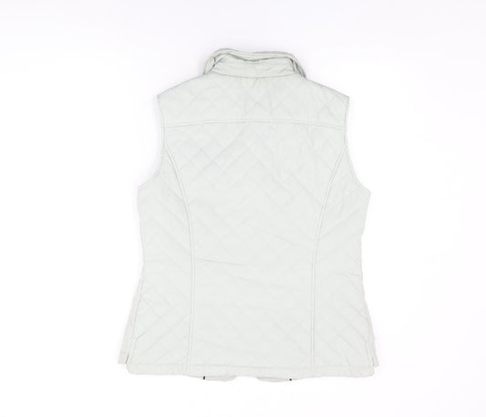 Womens UK Size 12 David Barry Green Gilet