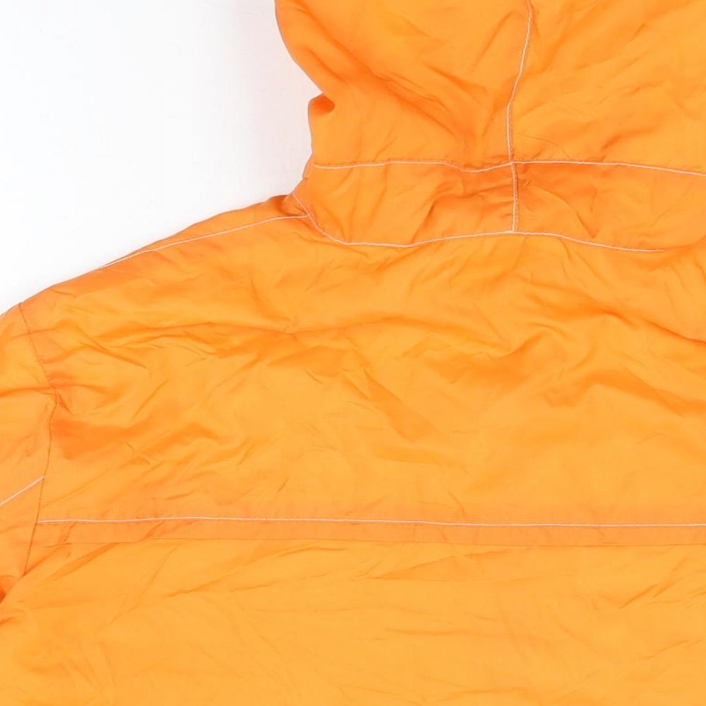Miller's Womens Orange Jacket Coat Size 16 Zip