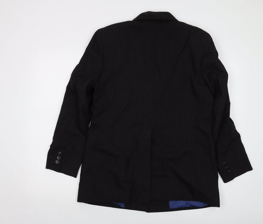 Marks and Spencer Womens Beige Spotted Polyester Jacket Suit Jacket Size 14