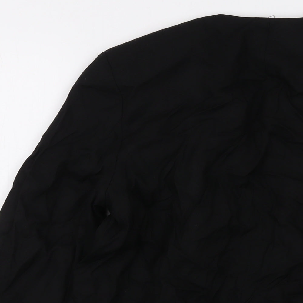 Womens UK Size 8 H&M Black Jacket