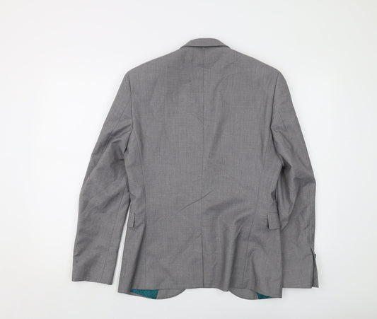 Mens UK Size 36 Marks and Spencer Regular Grey Suit Jacket