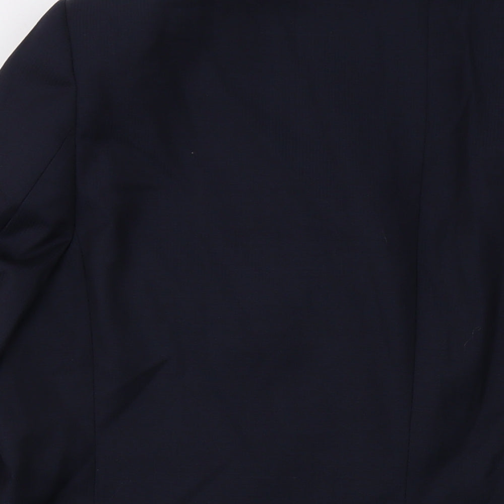 Mens UK Size 46 Paul Costelloe Regular Blue Suit Jacket