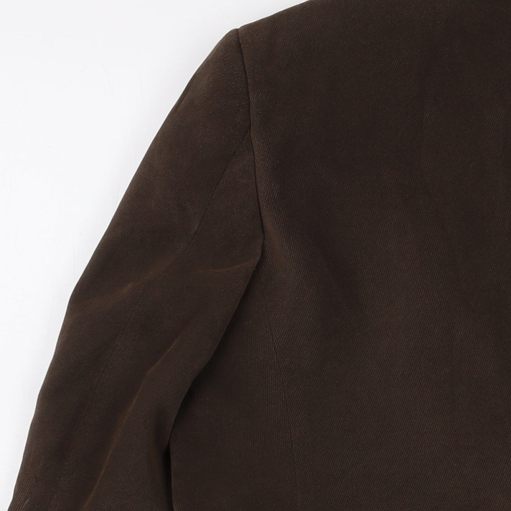Mens UK Size 38 Marks and Spencer Regular Brown Suit Jacket