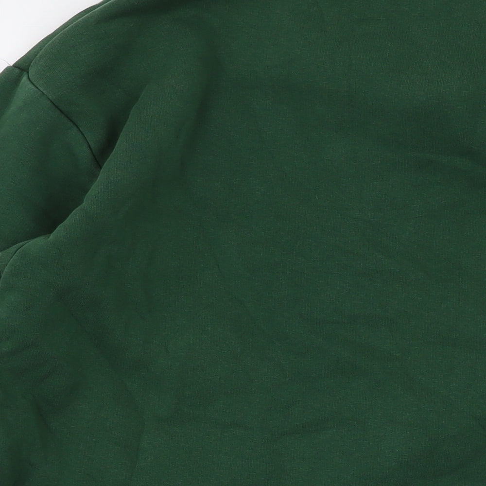 Mens UK Size M PRETTYLITTLETHING Green Pullover Sweatshirt