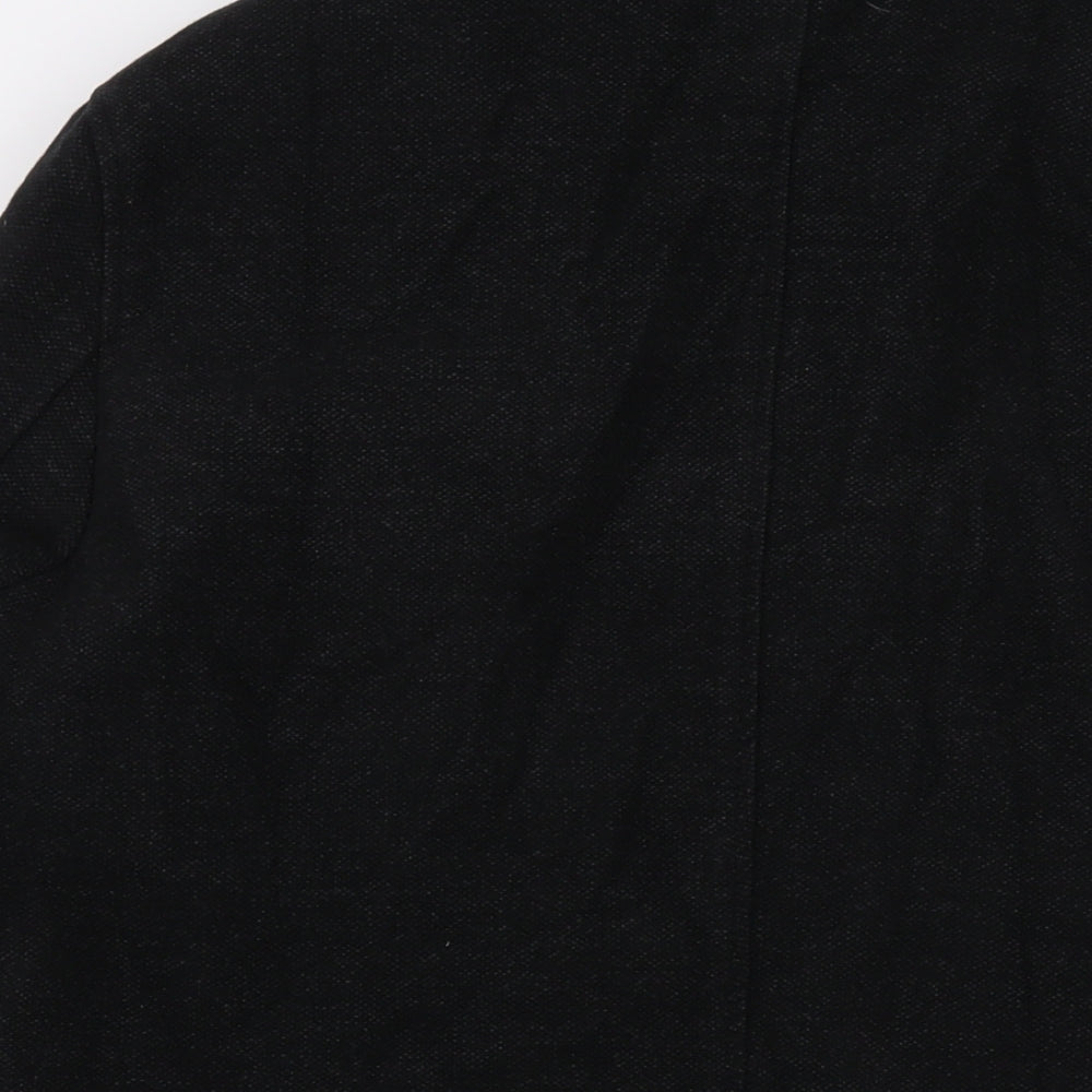 Mens UK Size M Marks and Spencer Black Jacket