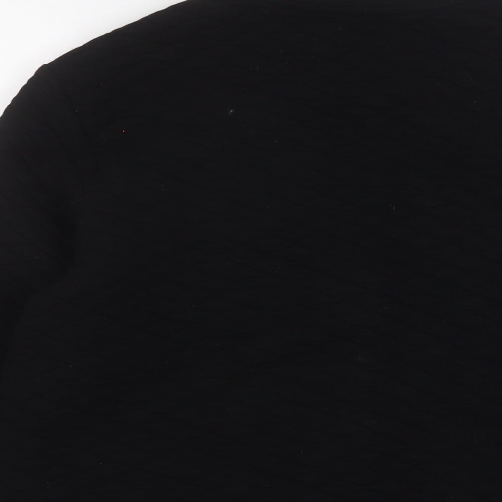 Marks and Spencer Womens Black Jacket Size 14 Zip