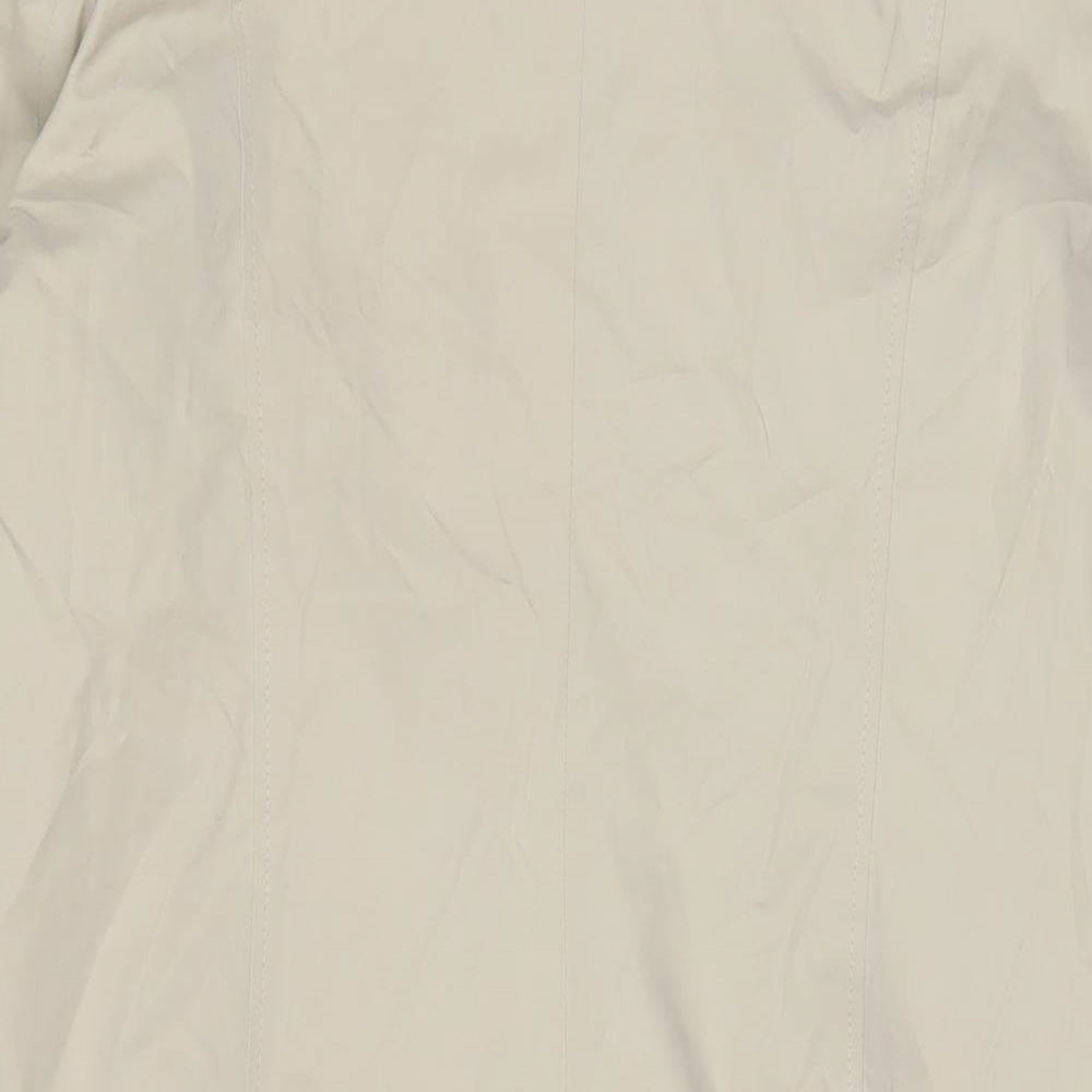 Womens UK Size 12 Debenhams Beige Overcoat