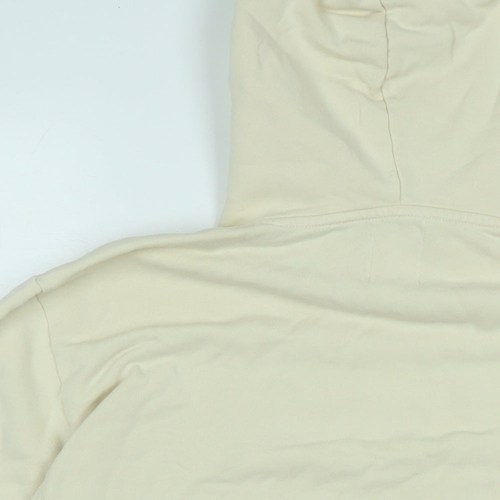 Marks and Spencer Womens Beige Polyester Pullover Hoodie Size L