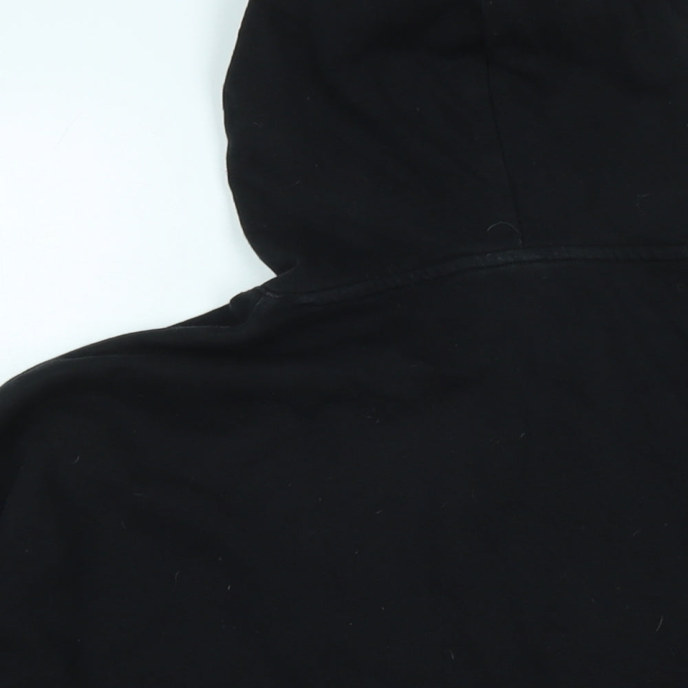Womens UK Size 8 ASOS Black Pullover Hoodie