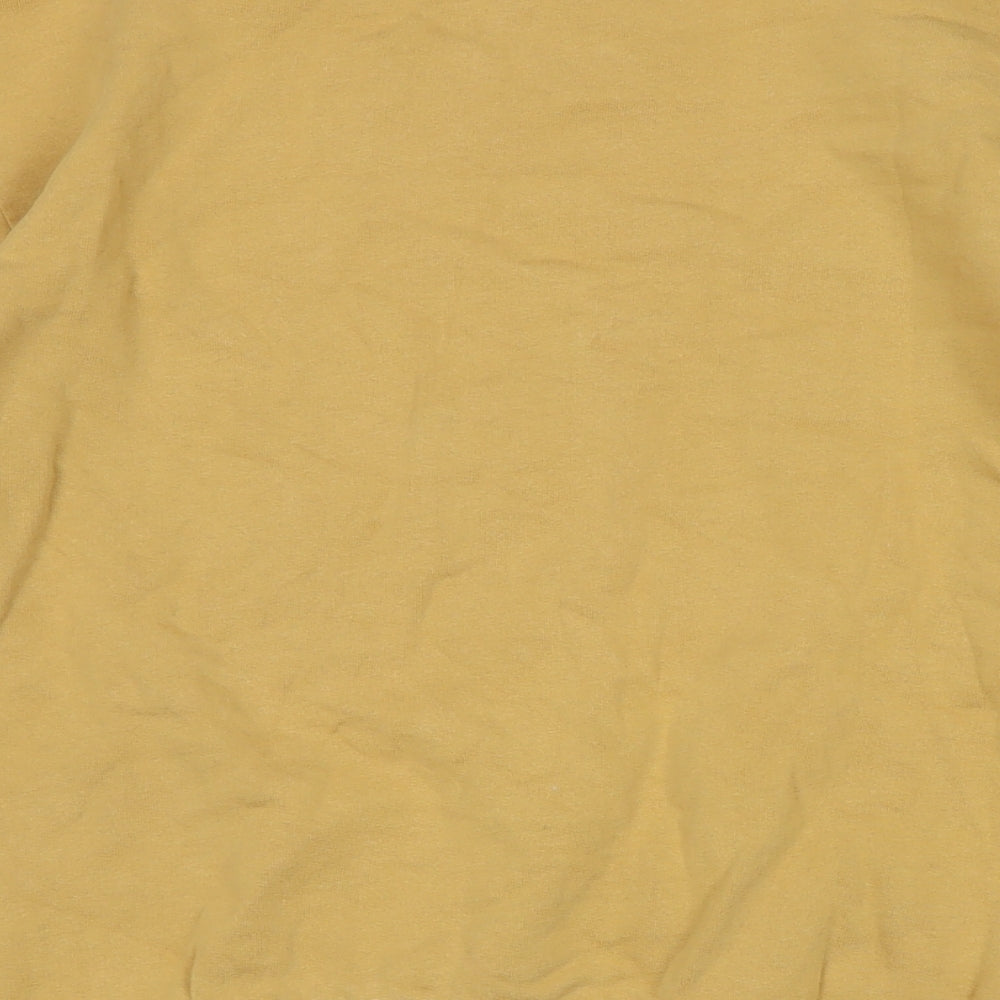 Divided Womens Brown Polyester Pullover Sweatshirt Size XS