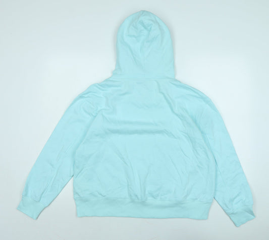 Womens UK Size 14 Marks and Spencer Green Pullover Hoodie