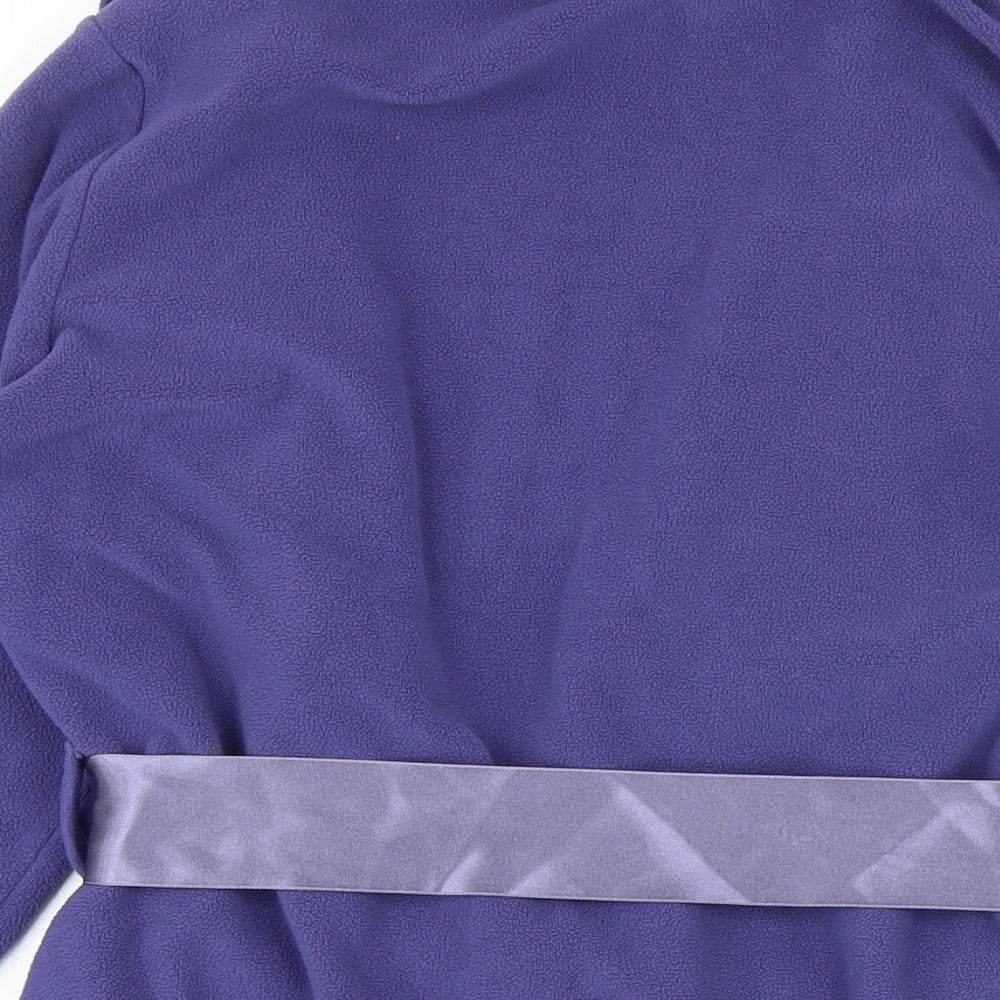 PRINCESSE TAM TAM Womens Purple Jacket Blazer Size 12 Tie