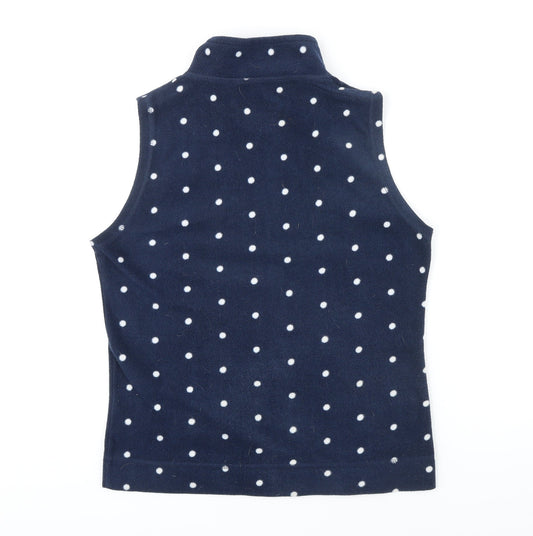 Womens UK Size S Isle Blue Gilet