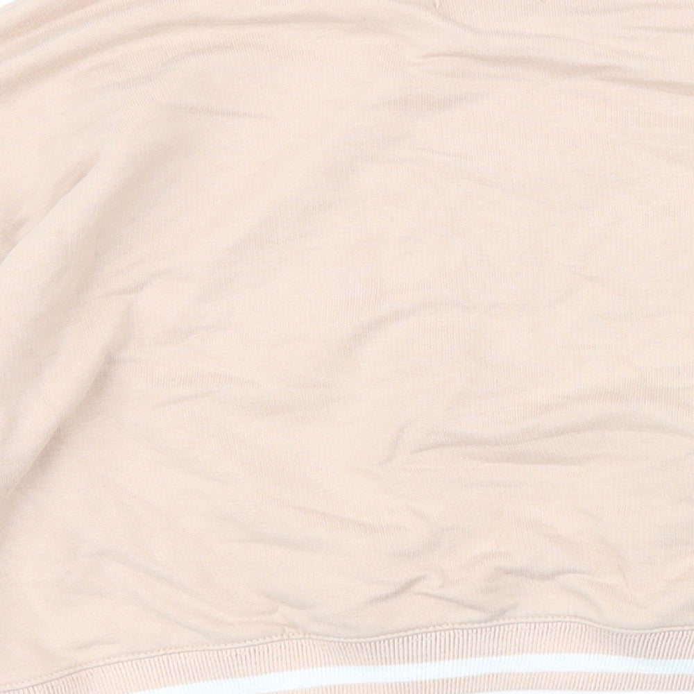 Womens UK Size XS Pull&Bear Pink Pullover Sweatshirt