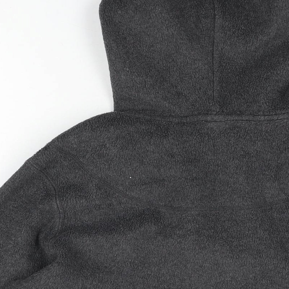 Gap Womens Grey Polyester Pullover Hoodie Size L Pullover