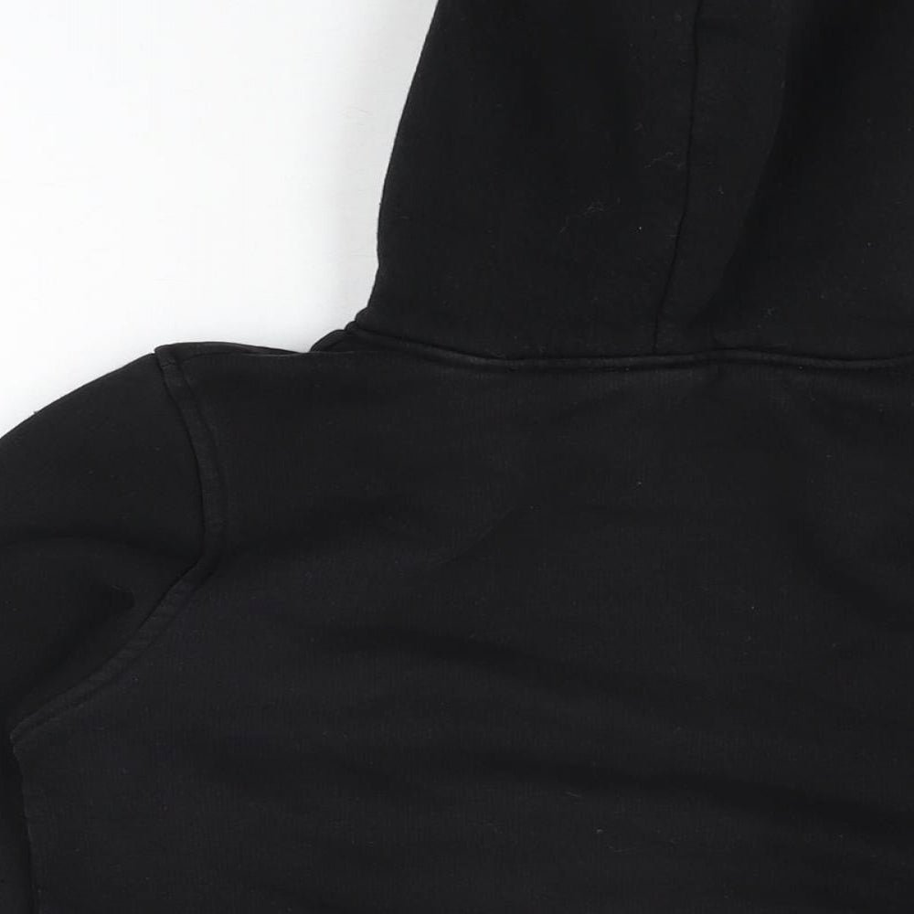 Air Jordan Boys Black Cotton Pullover Hoodie Size 11 Years Pullover