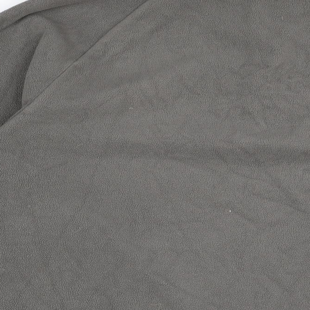 DECATHLON Womens Grey Polyester Pullover Sweatshirt Size XL Zip