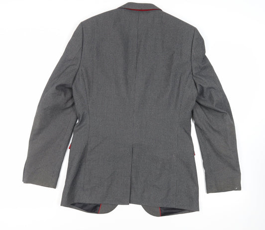 Mens UK Size 38 Ventuno 21 Regular Grey Suit Jacket