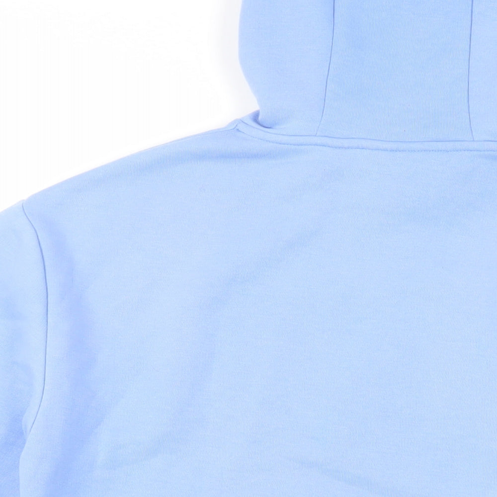 Mens UK Size XS Stranger Things Blue Pullover Hoodie