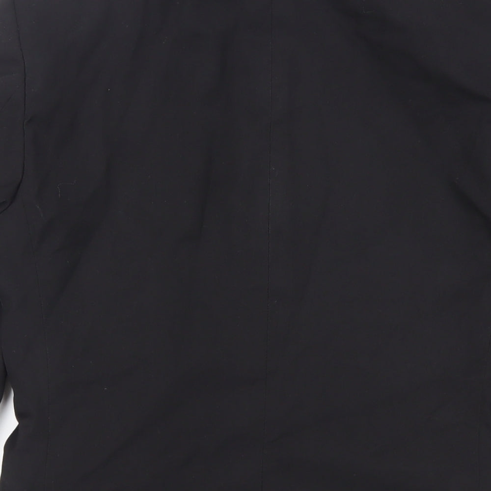 Mens UK Size 34 Topman Regular Black Suit Jacket